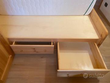 letto in abete