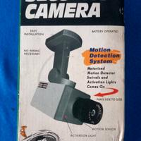 Telecamera finta con luce e sensore
