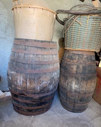 Botti in legno usate