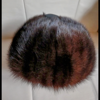 Cappello donna pelliccia visone perfetto anni 70