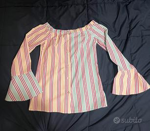 Camicia Silvian Heach colorara a righe