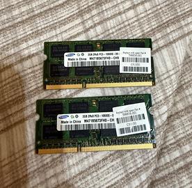 RAM 2x2GB DDR3 Samsung