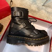 Dr. Martens-STIVALI PLATFORM DI PELLE JADON STRAP