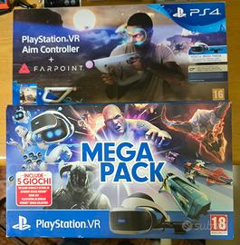 playstation vr ps4 + Farpoint + Aim Controller ecc