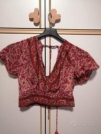 Crop top donna taglia unica