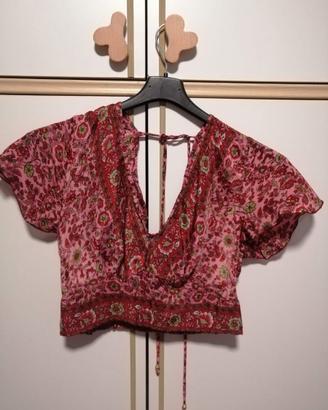 Crop top donna taglia unica