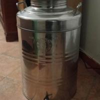 Fusto inox 50 L BELVIVERE