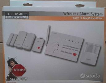 Sistema di allarme mai usato