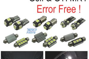 KIT 15 LAMPADE LED INTERNE PER VOLKSWAGEN VW GOLF 