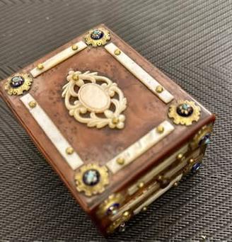 Custodia orologio e gioielli antica