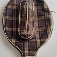 Custodia per racchetta da tennis vintage anni '60