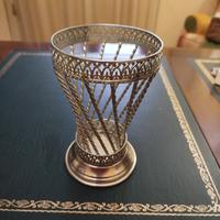 Antico porta grissini in ferro lavorato anni 70