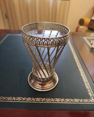 Antico porta grissini in ferro lavorato anni 70