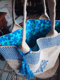 Borse artigianali in juta