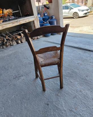 sedie d'antiquariato 