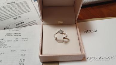 Anello oro e diamanti