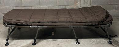 Lettino Fox Flatliner 8 leg sacco a pelo 5 season