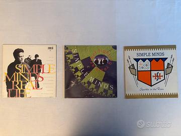 Simple Minds - 3 Vinili LP Originali-Anche singoli
