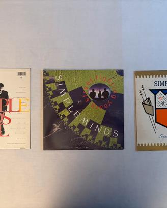 Simple Minds - 3 Vinili LP Originali-Anche singoli