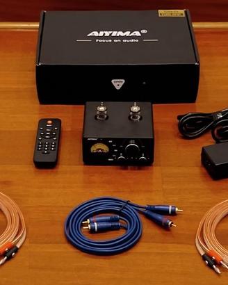 Amplificatore class D valvolare 90w bluetooth 5.0