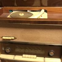 RADIO / GIRADISCI FUNZIONANTE D' EPOCA