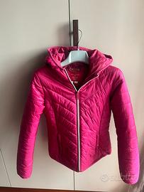 Piumino taglia S fucsia