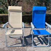 SEDIA MARE ALLUMINIO RELAX