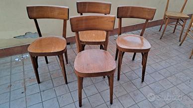 sedie vecchia Hosteria 12 pezzi 