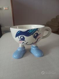 Tazza serie Tazze Pazze Giglio con piedini 