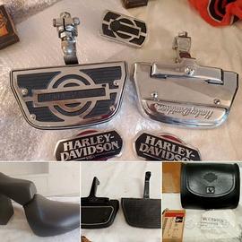 Pedane inserti nostalgic passeggero harley sella