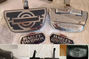 Pedane inserti nostalgic passeggero harley sella