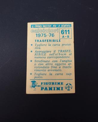 Figurina collezione calcio