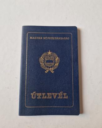 Passaporto ungherese vintage