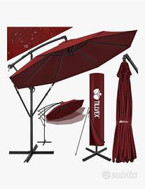 Ombrellone da Giardino con Braccio Laterale– NUOVO