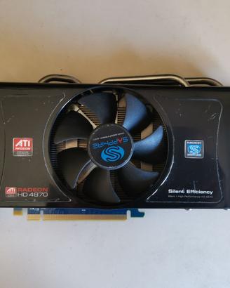 Scheda video ATI SAPPHIRE HD4870 funzionante