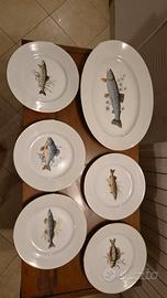 Servizio Piatti Pesce RICHARD GINORI