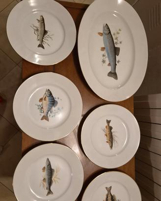 Servizio Piatti Pesce RICHARD GINORI
