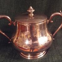 Bohrmann zuccheriera placcata argento