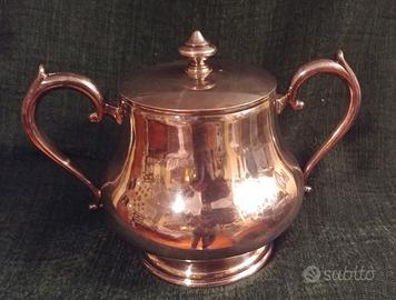 Bohrmann zuccheriera placcata argento