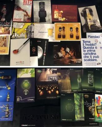 Promocards cartoline pubblicitarie (171 pezzi)