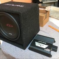 Alpine kit Subwoofer + amplificatore