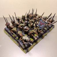 Warhammer 30 ratti del clan Skaven dipinti