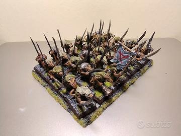 Warhammer 30 ratti del clan Skaven dipinti