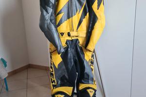 TUTA DAINESE DIVISIBILE TG.52 MAI CADUTA