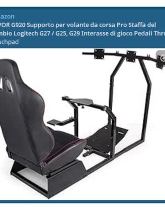 Supporto volante racing VEVOR– Postazione simguida