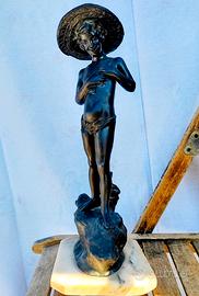 Statua antica da collezione firmata Varlese.