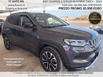 Jeep Compass 1.3 190CV PHEV AUTOMATICA - UNI PROP 
