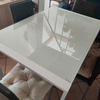 tavolo allungabile vetro temperato 
