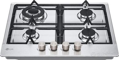 piano cottura gas electrolux CBGZ2414S 60 cm wok