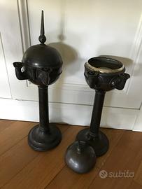 Coppia di eleganti lucerne